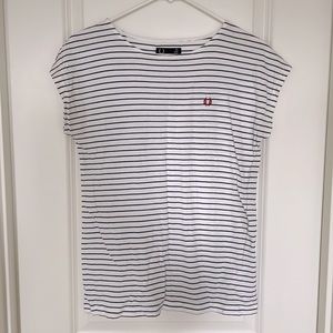 Stripped Short Sleeves